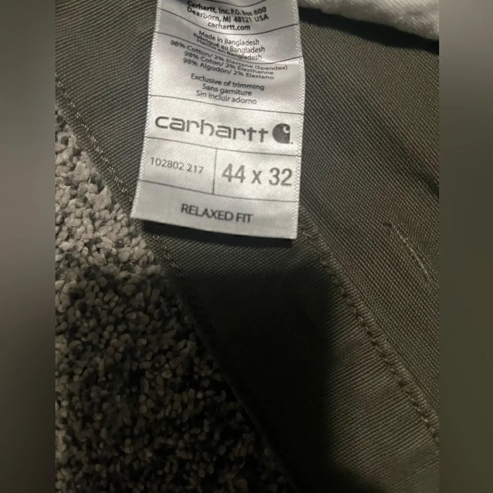 Carhartt - relaxed fit - mens - cargo pants - green